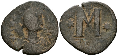 Byzanz nummi anastasius i - nummi,