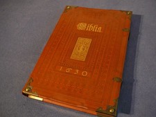 Biblia 1630, "Kupferbibel"; 4,8kg, Faksimile, Coron, 31x44x6cm, Neues Testament