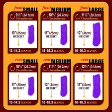 4 stück Pferd Stiefel Reiten