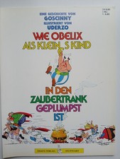 Asterix-Sonderband: Wie Obelix als kleines Kind in den Zaubertrank geplumpst ist