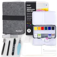 Aquarellset Reise Farbset 12