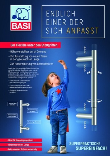 Basi stoßgriff variabel - -,