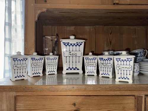 Antikes vorratsdosen set aus - antikes,