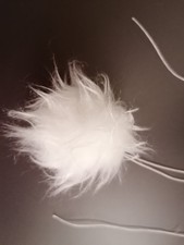 Schnee Weiße Kunstfell