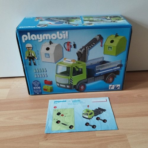 Playmobil 6109 müllwagen - playmobil,
