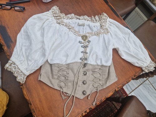 Bluse damen oberteil folklore - bluse,