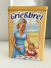 Blechdose, Mondamin, Grießbrei, Nostalgie, Retro Dose
