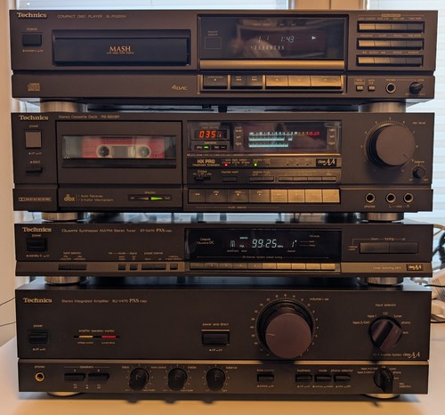 Vintage technics stereoanlage - vintage,