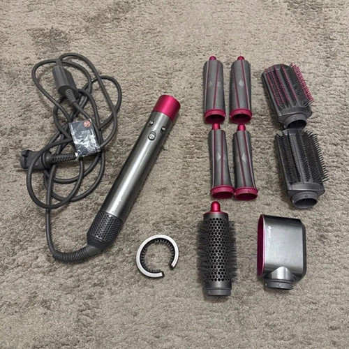 Dyson airwrap grau pink mit - airwrap, grau/pink