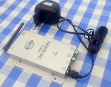 ELRO C910 AV Receiver 2,4 GHz – Funk Video Audio Empfänger – mit Netzteil