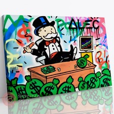 MR MONOPOLY MAN URBAN GRAFFITI