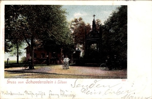 Lützen burgenlandkreis - ak,