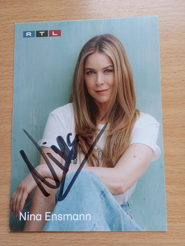 Nina ensmann autogramm - ensmann,