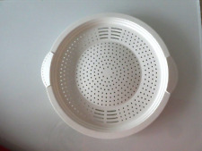 Tupperware Küchenmeister Sieb Abtropfsieb Weiß, NEU!