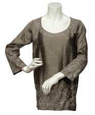 Tunika Tunic Handbestickt