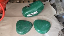 Original DDR Simson S51  Tank Set Seitendeckel grün  originallack