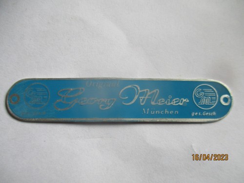 Typenschild schild sitzbank - typenschild,