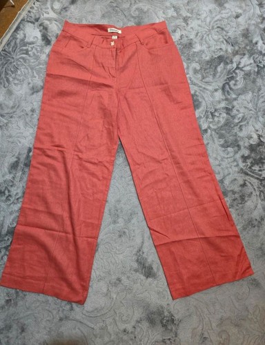 Bonprix rote damen leinenhose - bonprix,