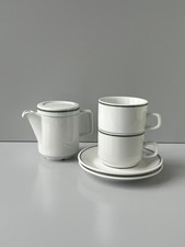 Handhebel-Espressokocher Mokkamaschine Ungarn Tassen Rationell Porzellan Vintage