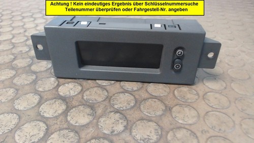 Informationsdisplay opel - informationsdisplay,
