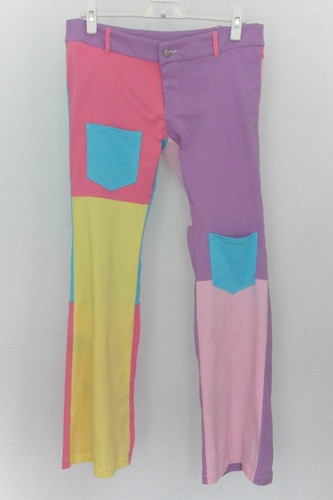 Hose mehrfarbig bunt patchwork - hose,