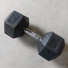 Hexagon Hantel 25kg, Kurzhantel Hantel | B-Ware siehe Beschreibung (3H4)