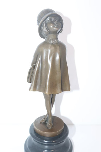 Bronze skulptur figur - bronze,