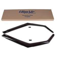 CLIMAIR Windabweiser Regenabweiser für SKODA YETI 5L mit ABE schwarz (1 Paar)