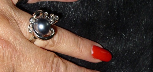 Designer damen ring dunkle - designer,