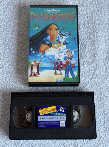 Vhs walt disney pocahontas - walt,