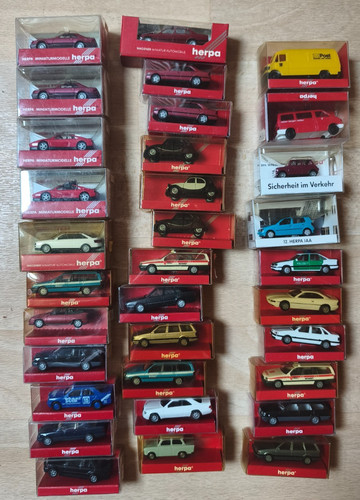 Herpa modell 33x autos 87 - 33x, 1:87