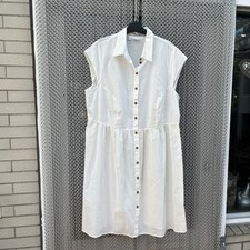 Weißes Kleid Gr. 48