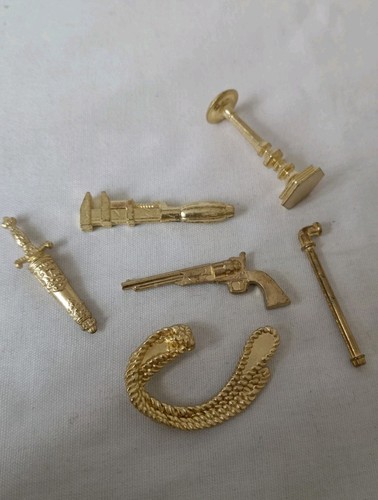 Cluedo 6er set - set, waffen