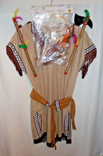 Kostüm + Indianer + Squaw +Damen + Fasching + Wilder Westen + Größe 42