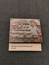 Streichholzheftchen, Gelma Industrieelektronik GmbH, MBB, 5300 Bonn
