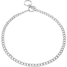 Sprenger Hundehalskette 2 mm Halsband Halskette Hund Stahl verchr. runde Glieder