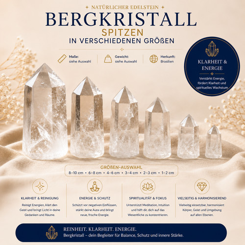 Bergkristall spitzen - bergkristall,