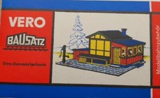 Vero/Mamos H0 Bausatz Streckenwärterhaus unverbaut m.OVP 