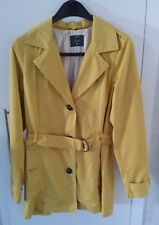 Multiblu Trenchcoat Mantel Senfgelb Gelb Gr. M 38 Neu 