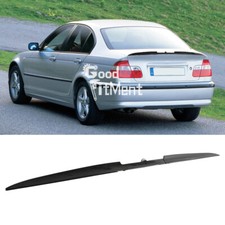 Für 3er E46 Limousine Sport Heckspoiler Lippe Spoiler Schwarz Glanz Schneidbar