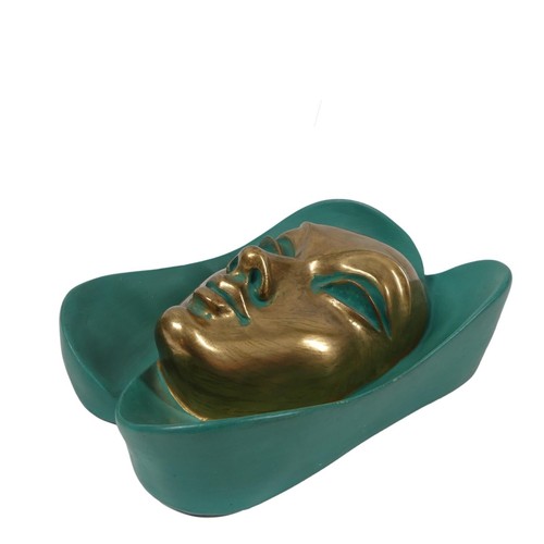 Achatit sehr seltene - , wandmaske
