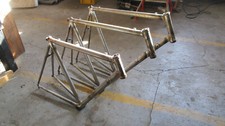 SeLi Rennradrahmen, Rh 52, CroMo, road steel frame, TANGE Muffen, incl. Gabel