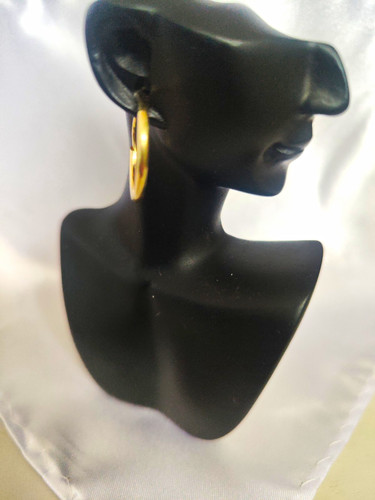 333 gelbgold creolen - creolen, 8
