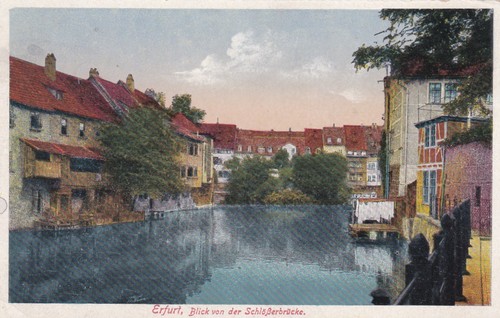 Deutsches reich erfurt - ak,