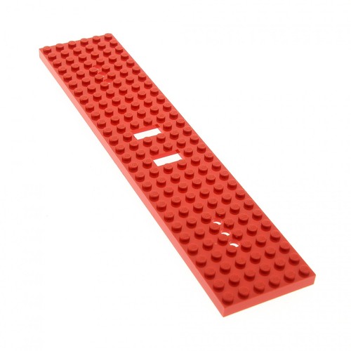 Lego zug platte 6x28 rot - platte,