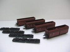 4 stück Piko Erzwagen