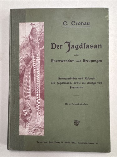 Cronau curt der jagdfasan - curt:der,
