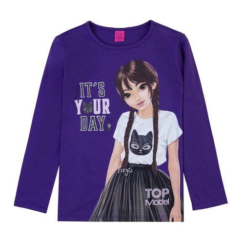 Topmodel langarmshirt mit - topmodel,