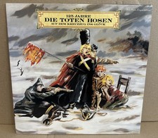 125 Jahre Die Toten Hosen Auf Dem Kreuzzug Ins Glück 2LP Vinyl 1990 Totenkopf