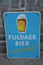 Altes Brauereischild 50er